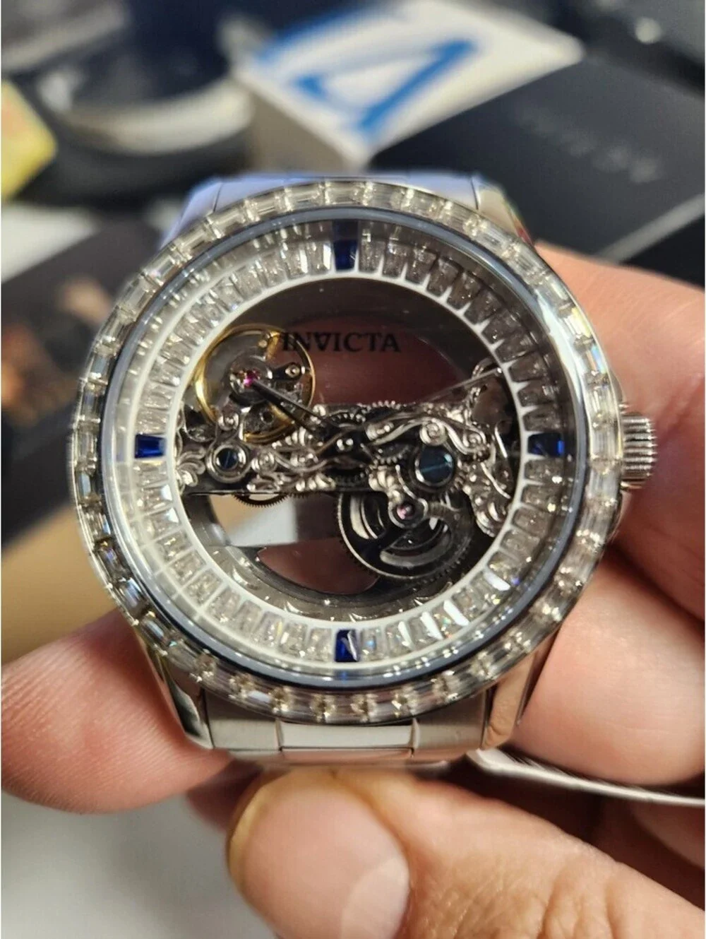 Invicta Objet D Art Idyll Automatic Men's Watch w/ Skeleton Dial - 43mm (69113)